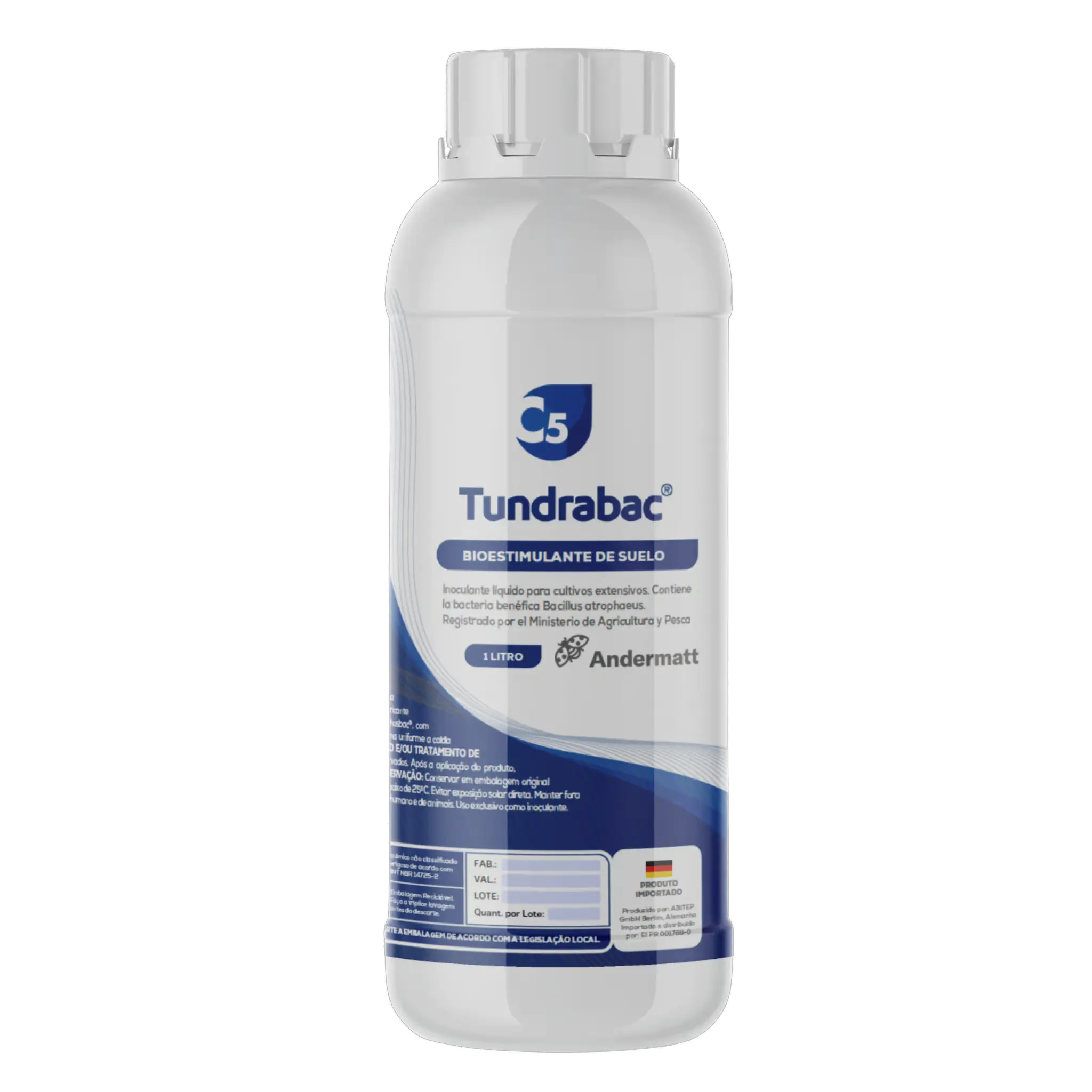 Botella del producto Tundrabac